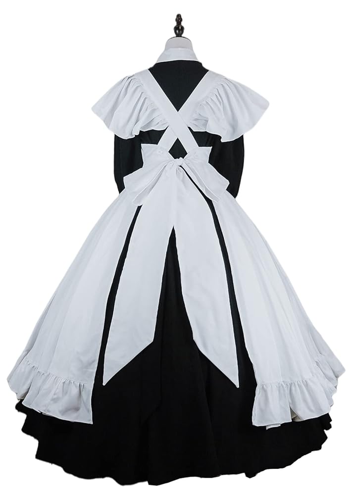 Amazon.co.jp: [ABUNDANTDOODS] クラシカルロングメイド服